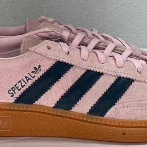 NEW ADIDAS Women’s Handball Spezial Sneakers – Pink Suede – Size 7